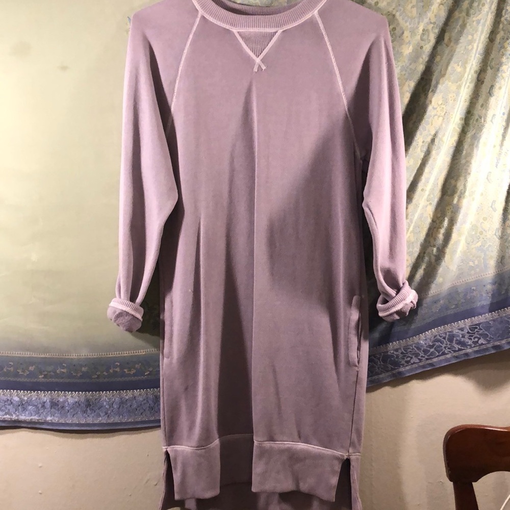 Warm sweater dress